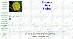 Desktop Screenshot of houstonrose.org